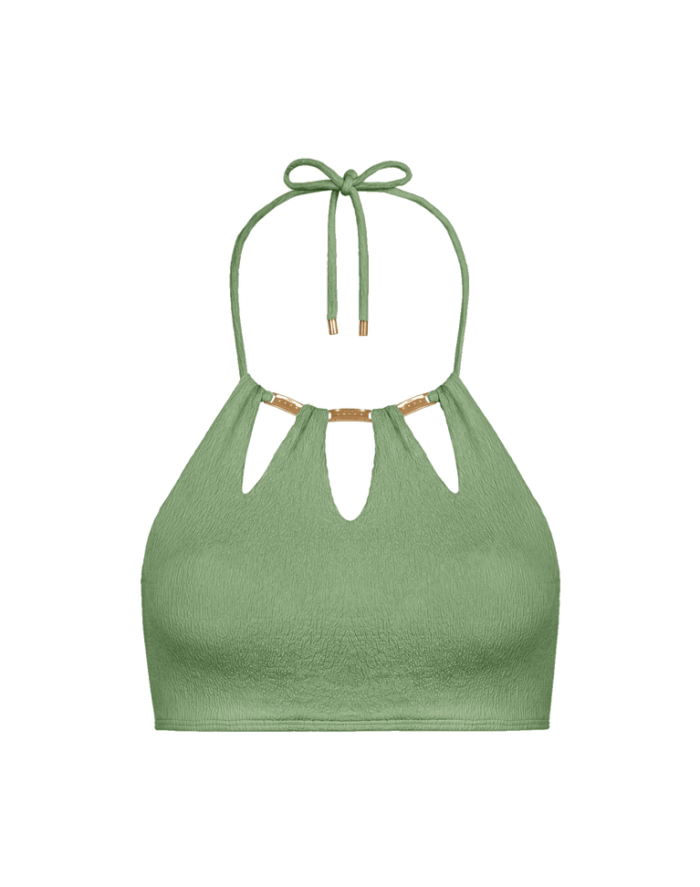 Firenze Ahri Chantal Top - Sage Green S