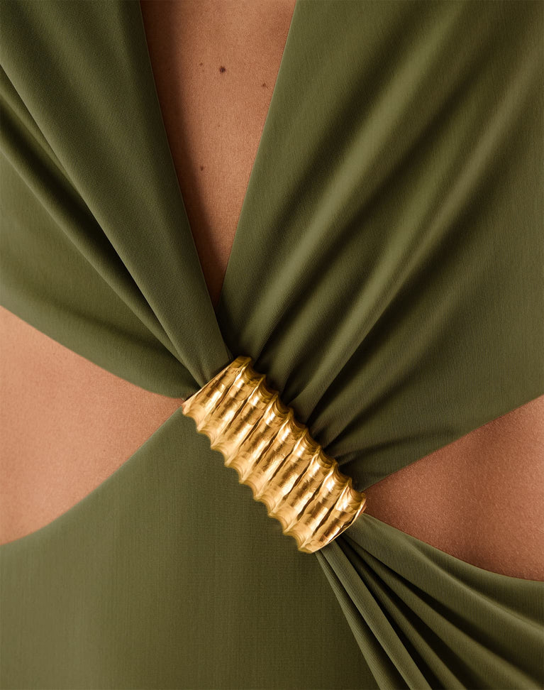 Marion One Piece - Olive Brazilian / XS