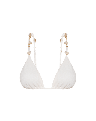 Firenze Livia Parallel Tri Top - White S