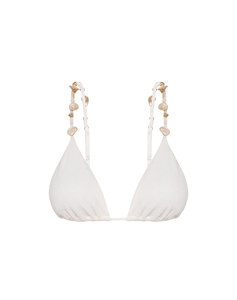 Firenze Livia Parallel Tri Top - White S