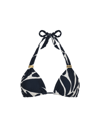 Bia Tube Top - Leafscape Blue XS