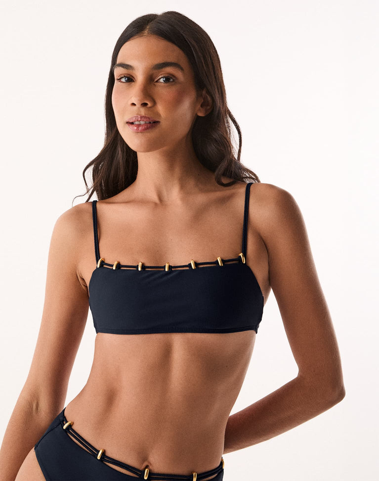 Margot Iza Top - Abyssal Blue S