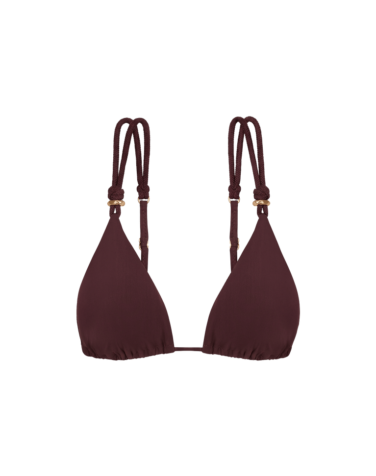 Gal Parallel Tri Top - Blackberry S
