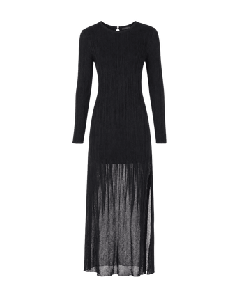 Knit Adria Long Dress - Abyssal Blue