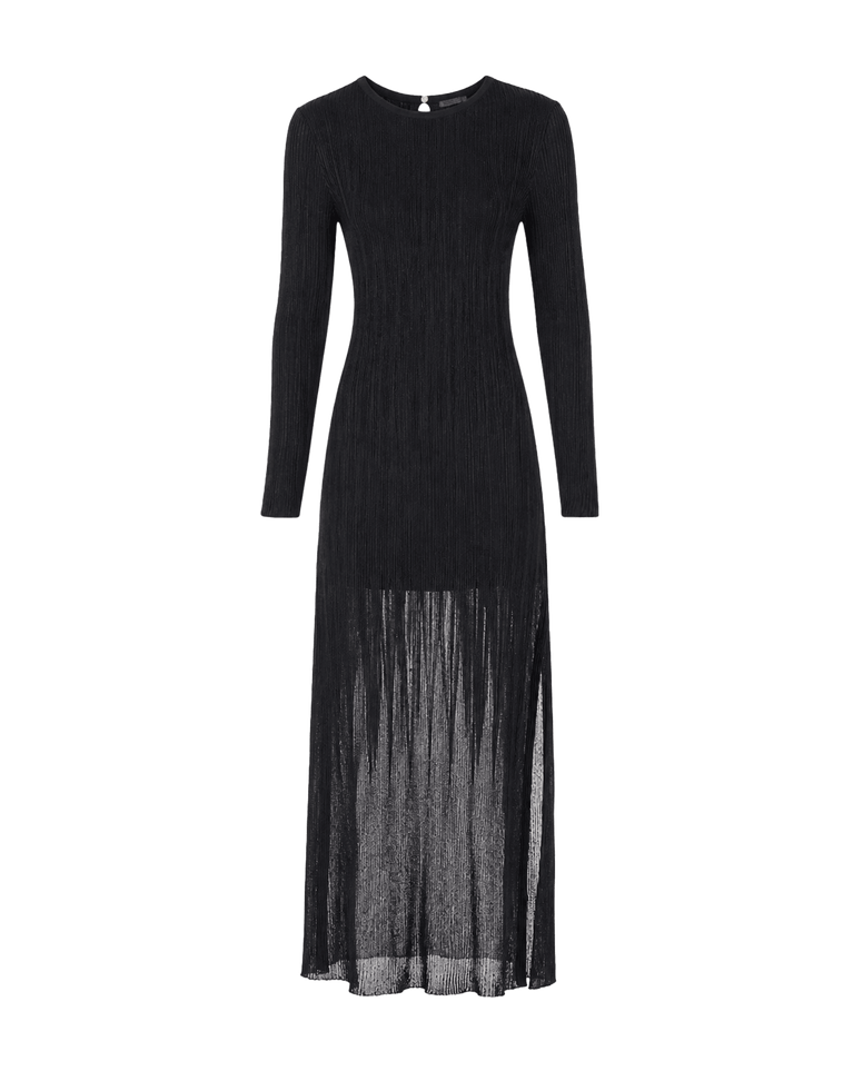 Knit Adria Long Dress - Abyssal Blue XS