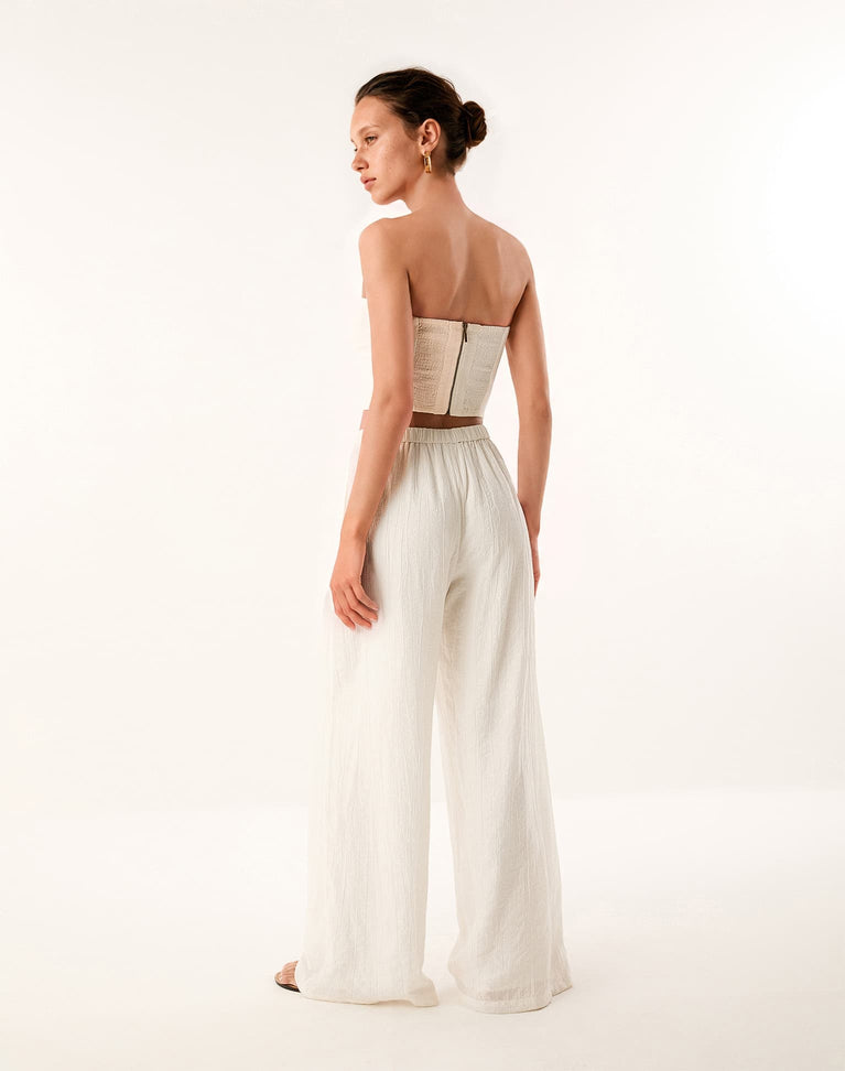 Margaret Pants - Off White XS