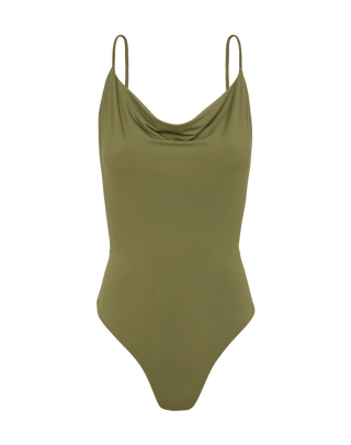 Miley Bodysuit - Soft Olive XS