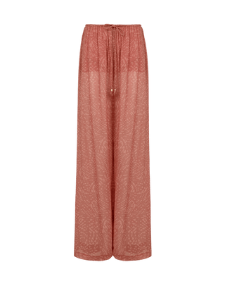 Devon Pants - Ocean Mesh Rose XS