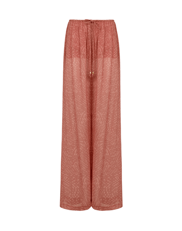 Devon Pants - Ocean Mesh Rose XS