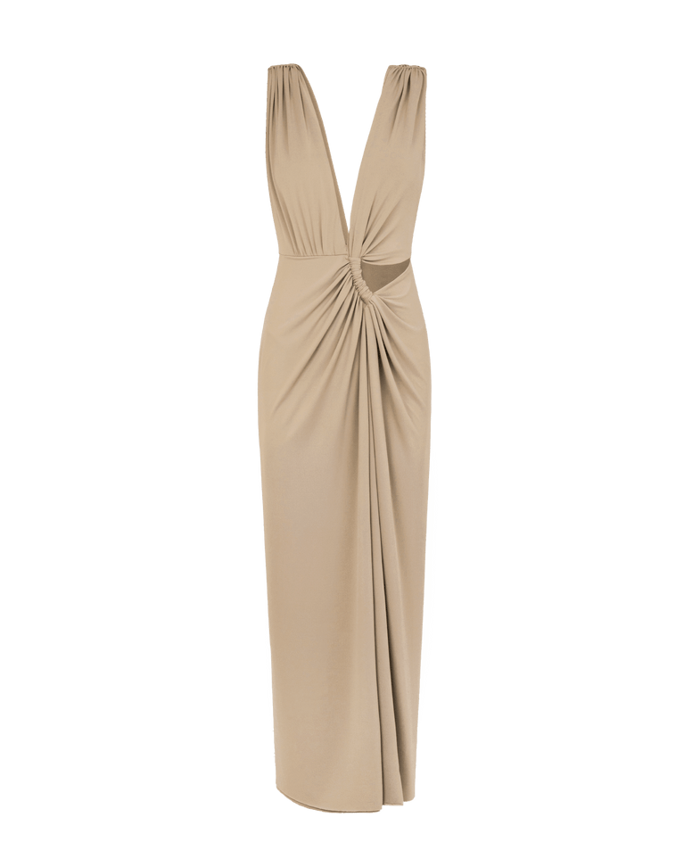Tuca Long Dress - Hazel Wood XS