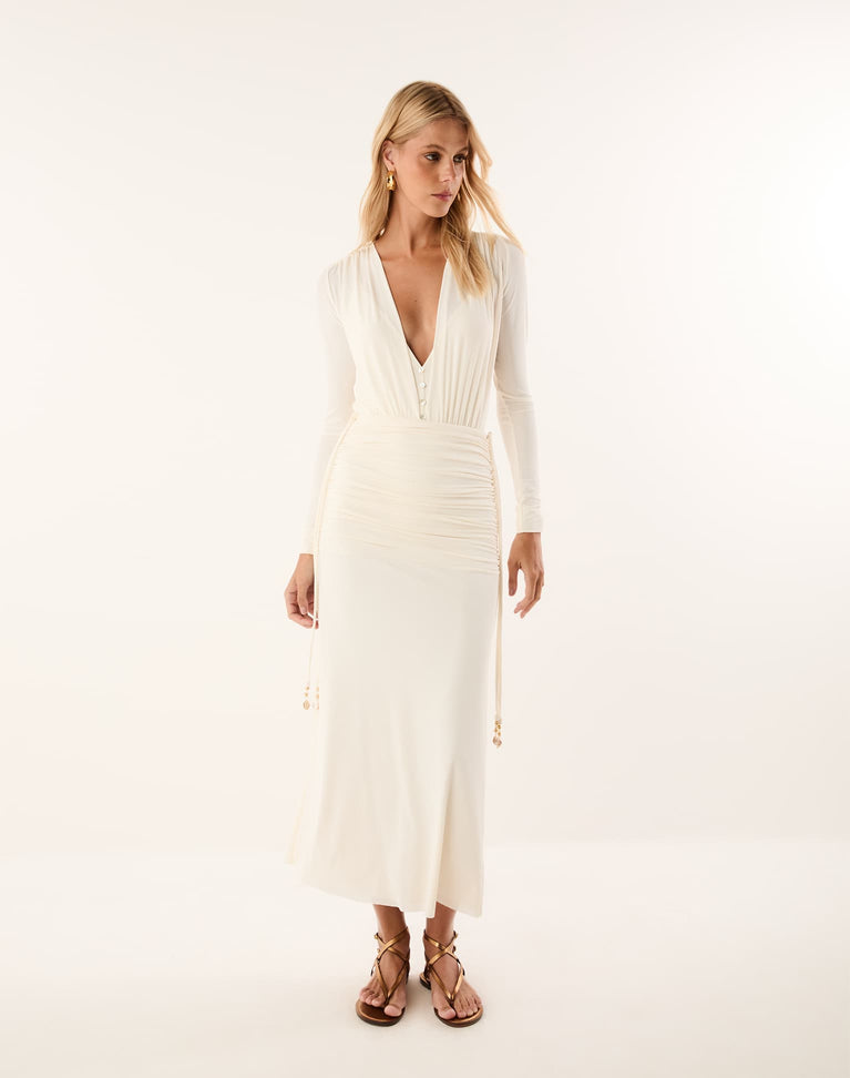 Davis Bodysuit - Off White XS