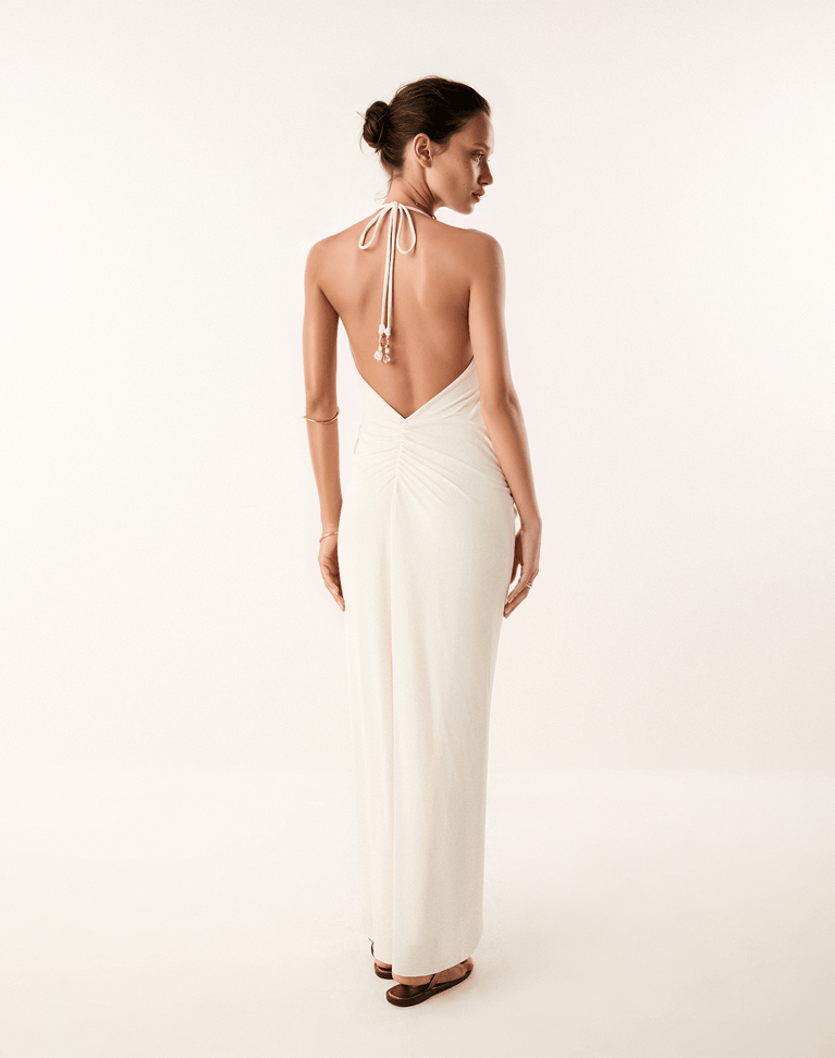 Miley Long Dress - Off White