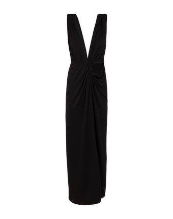 Tuca Long Dress - Black