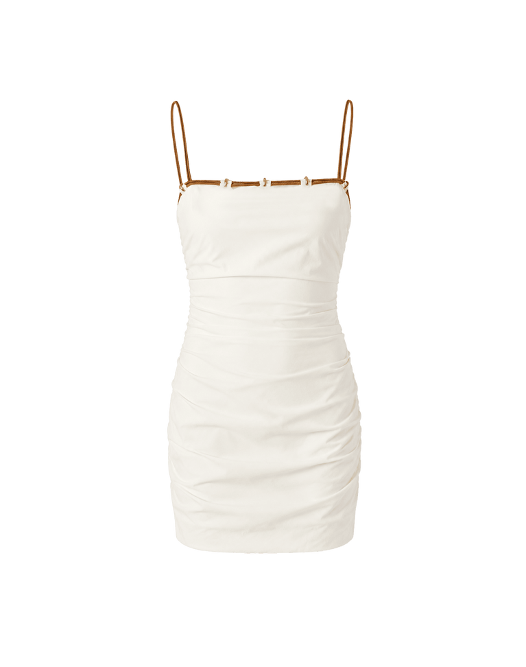 Clarissa Short Dress - Off White XS