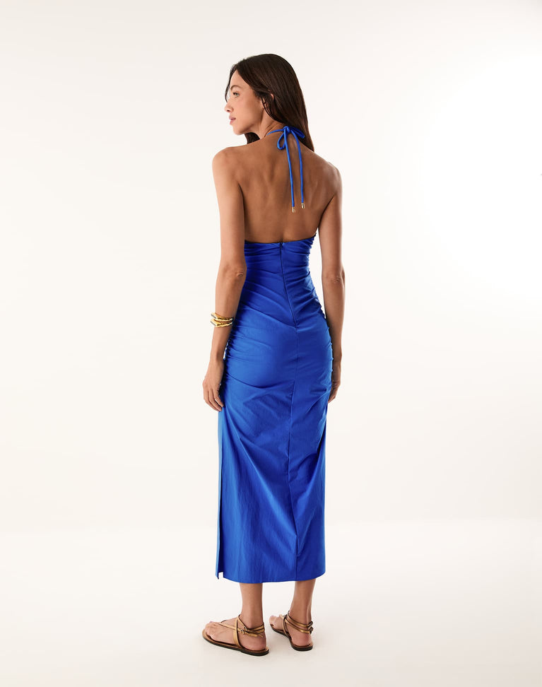 Dayton Midi Dress - True Blue XS