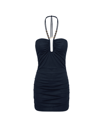 Kalina Short Dress - Abyssal Blue