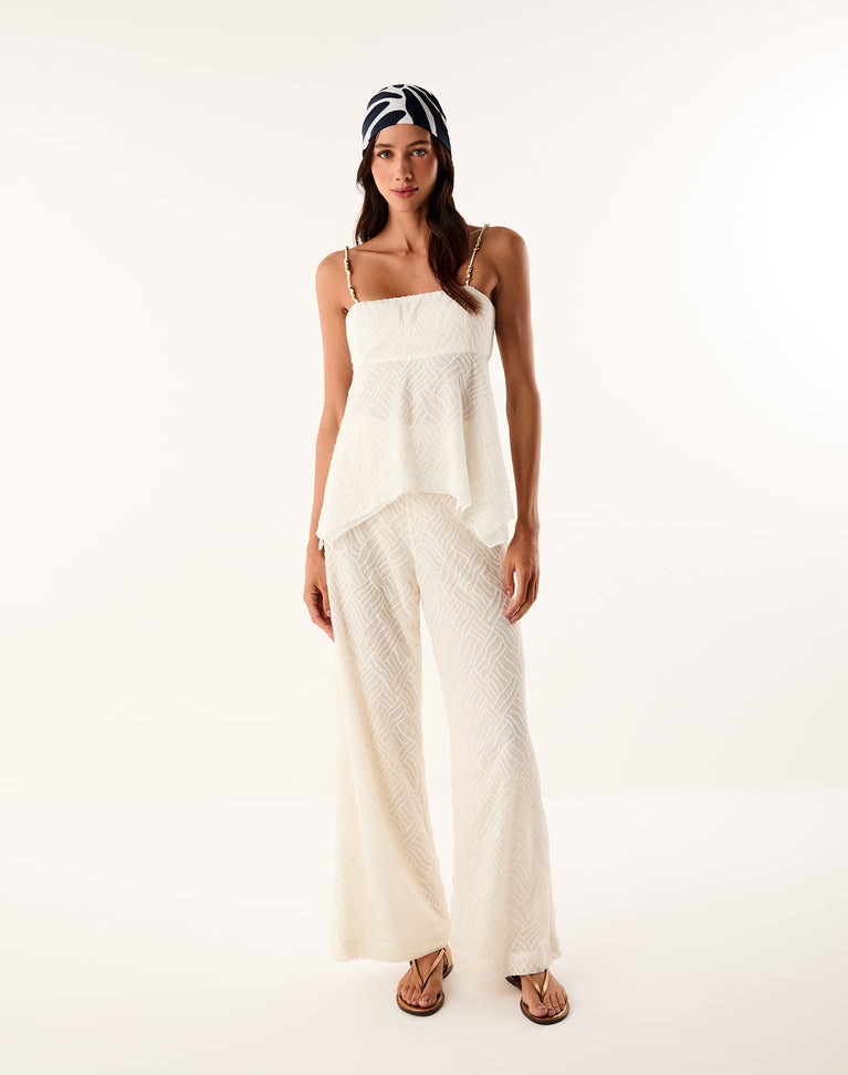 Nayel Pants - Off White XS