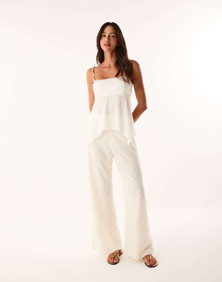 Nayel Pants - Off White XS