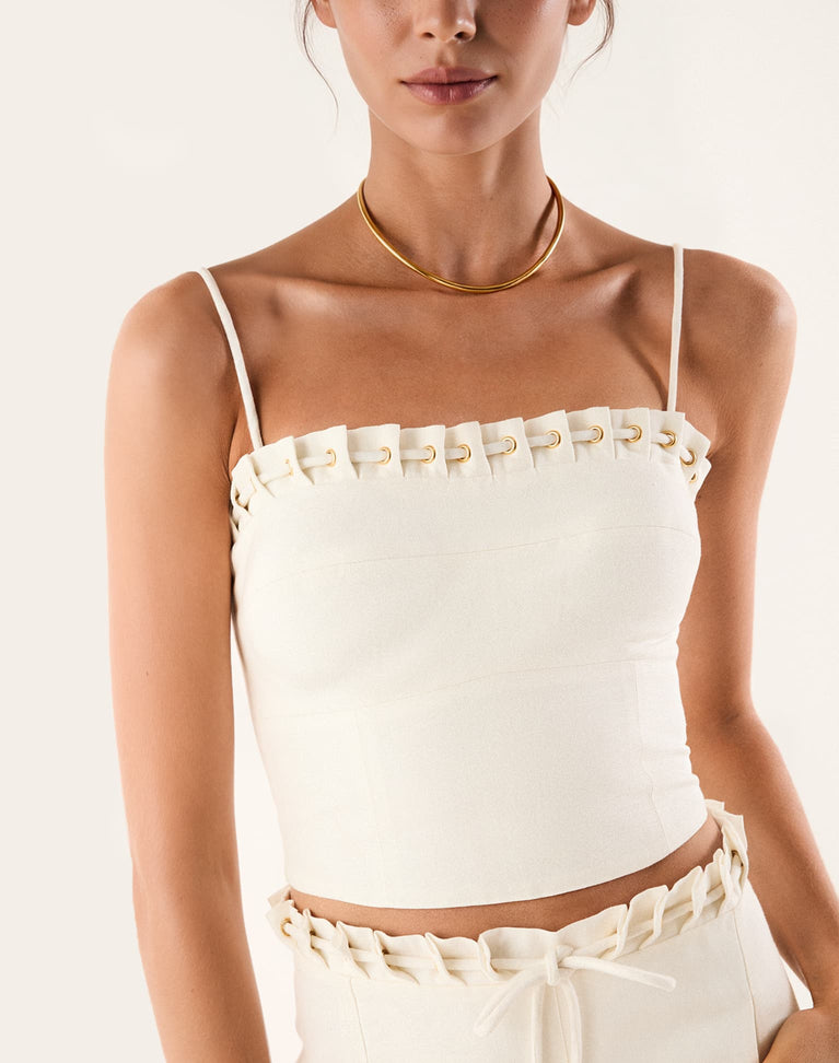 Alberta Top - Off White XS