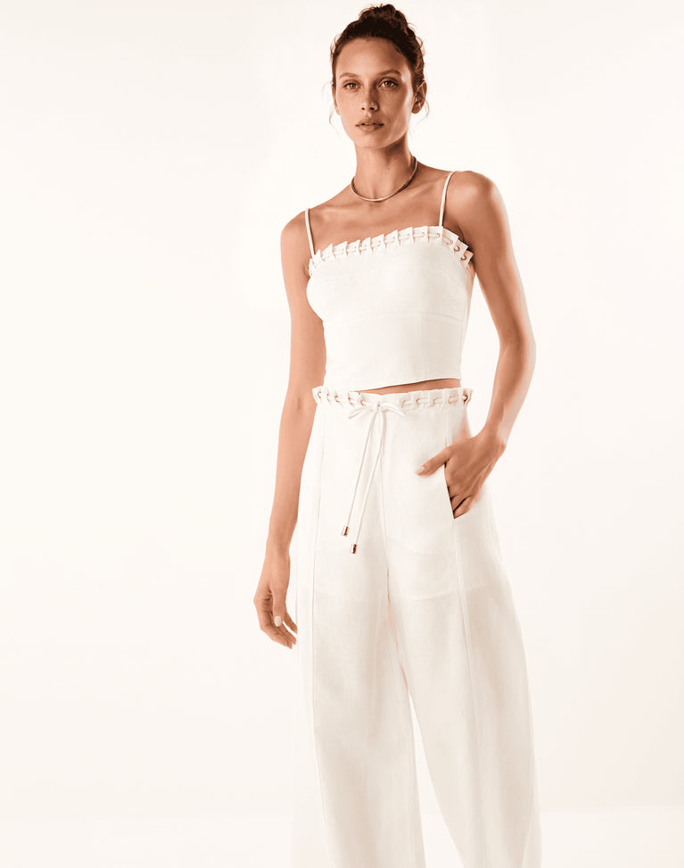Alba Pants - Off White XS