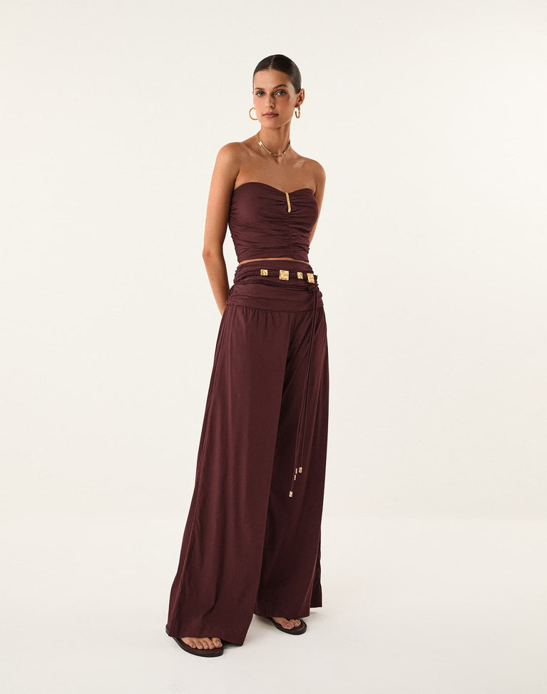 Renesme Pants - Blackberry XS
