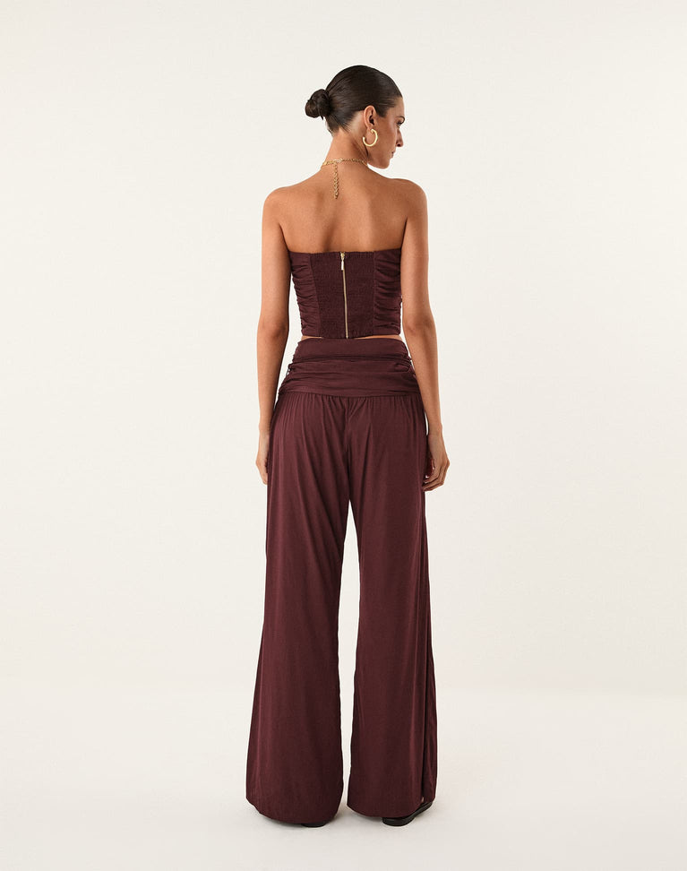 Renesme Pants - Blackberry XS