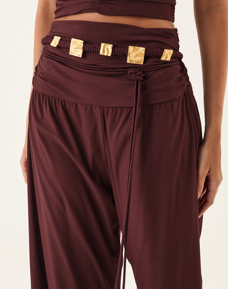 Renesme Pants - Blackberry XS