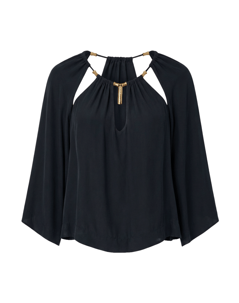 Caterina Blouse - Abyssal Blue