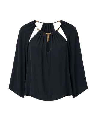 Caterina Blouse - Abyssal Blue