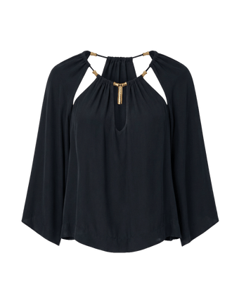 Caterina Blouse - Abyssal Blue
