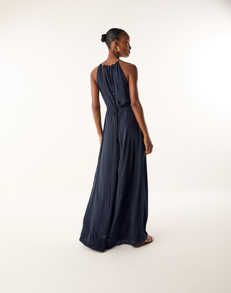 Caterina Long Dress - Abyssal Blue