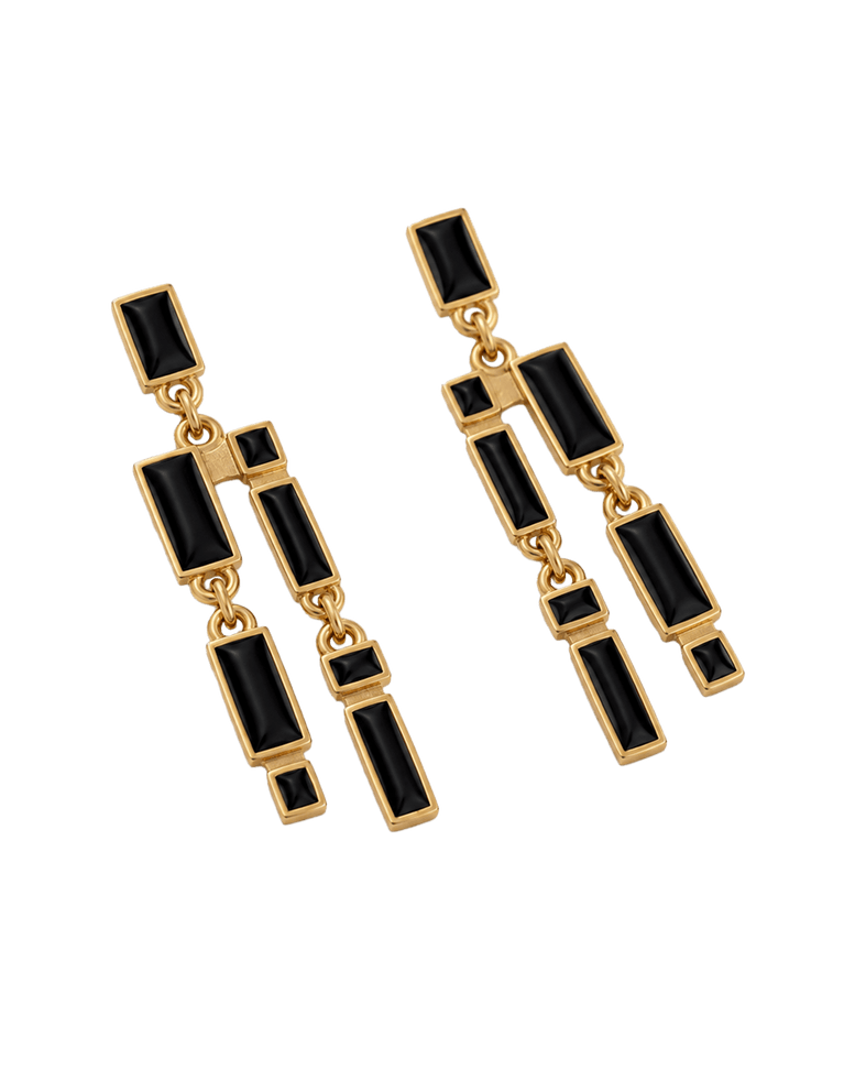 Celina Earrings - Black O/S