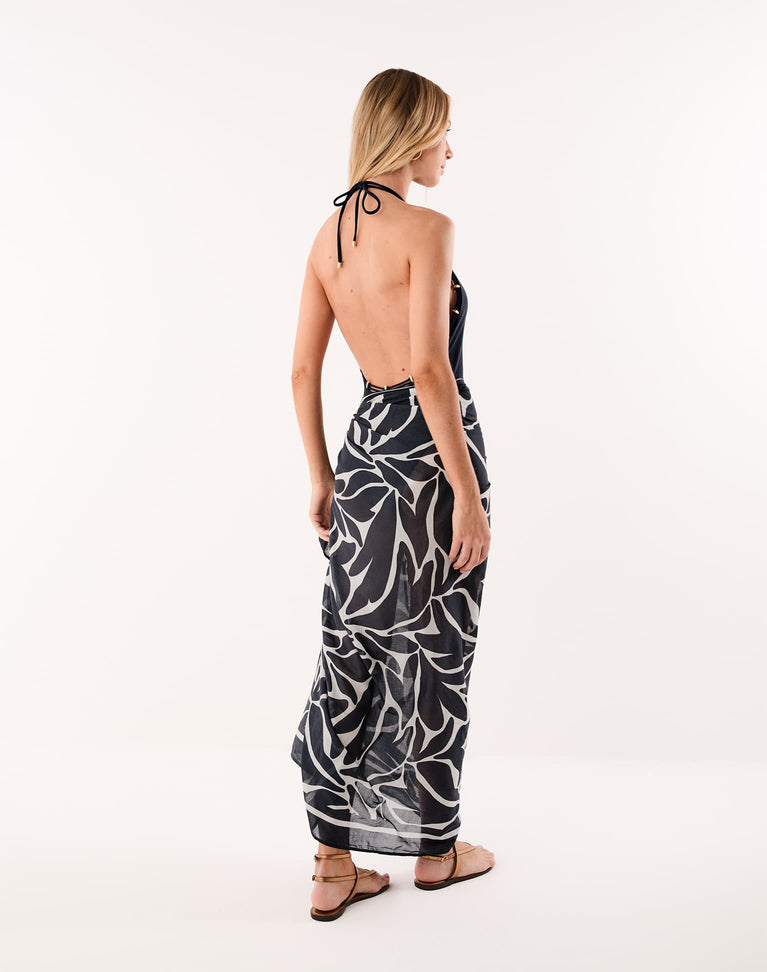 Sarong - Leafscape Blue O/S