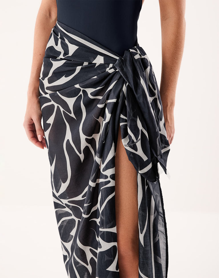 Sarong - Leafscape Blue O/S