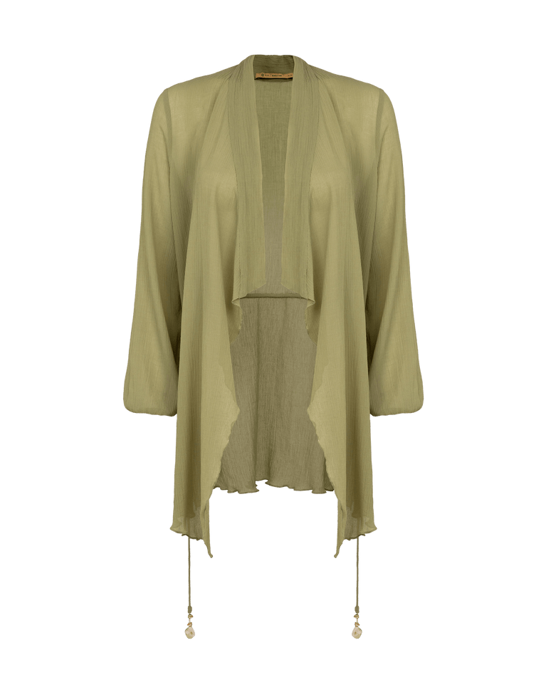 Syd Short Cover Up - Soft Olive XS