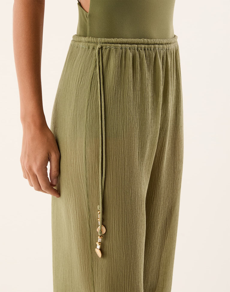 Syd Pants - Soft Olive XS