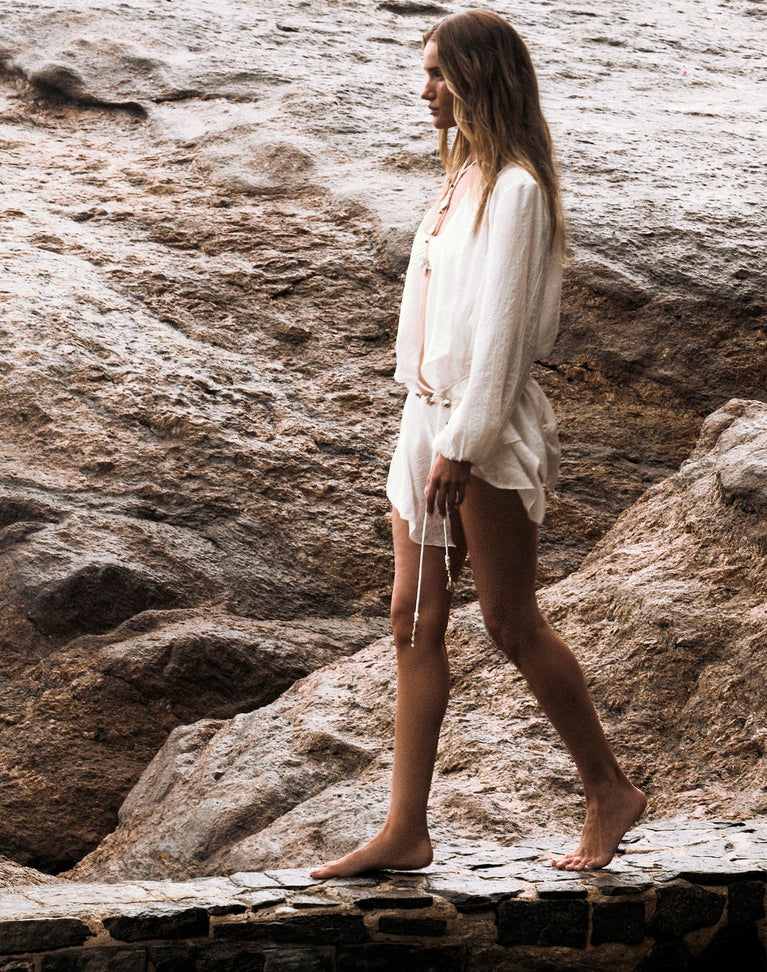 Syd Short Cover Up - Off White