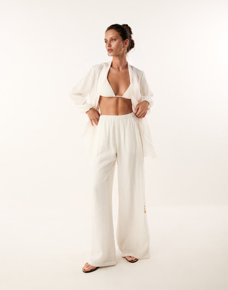 Syd Short Cover Up - Off White