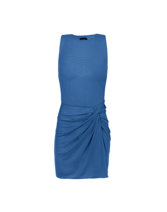 Mila Short Cover Up - True Blue