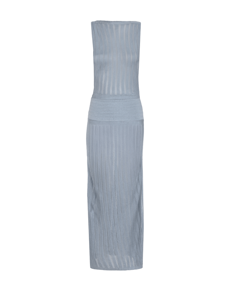 Knit Estela Long Cover Up - Seabird XS