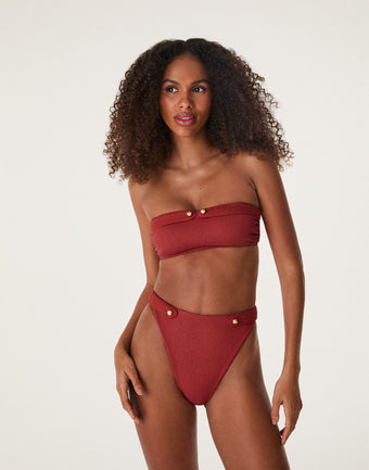 Firenze Lian Bandeau Top - Burgeon