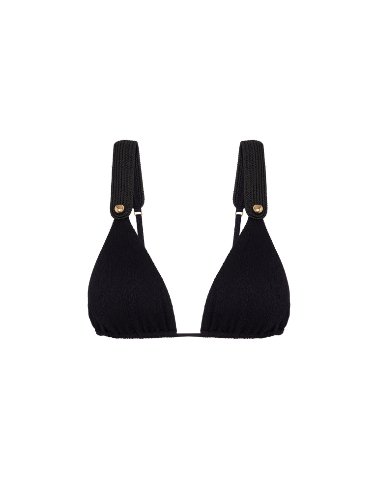 Firenze Lian Parallel Tri Top - Black