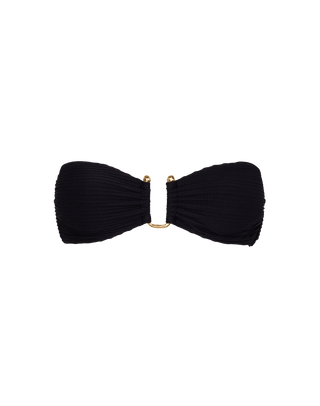 Dune Jill Square Bandeau Top - Black S