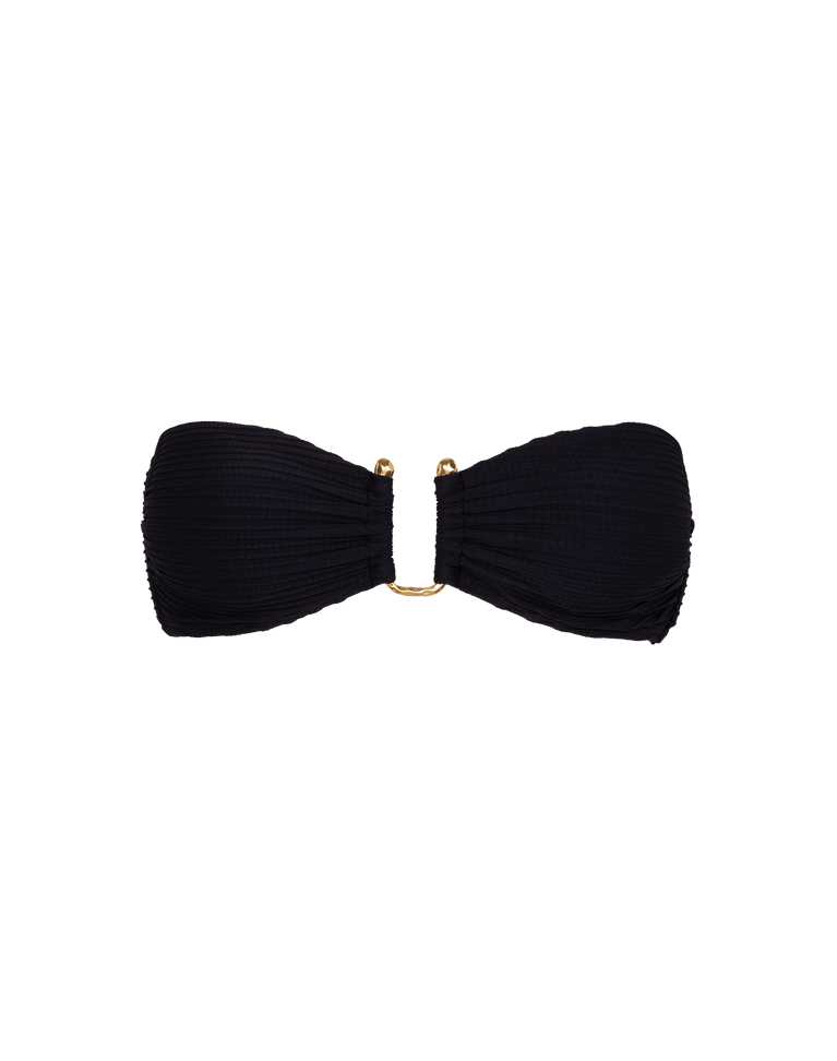 Dune Jill Square Bandeau Top - Black S