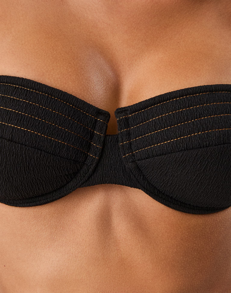 Firenze Briar Top - Black S