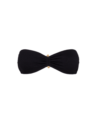 Firenze Nika Bandeau Top - Black S