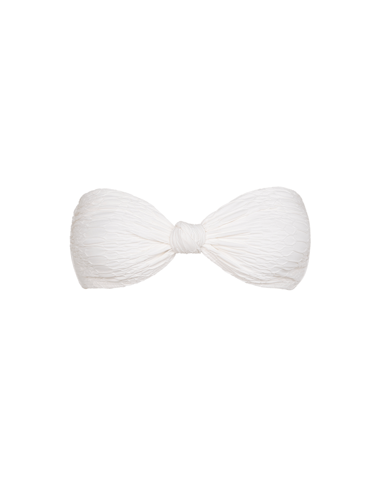 Cobra Savyon Jessie Bandeau Top - White S