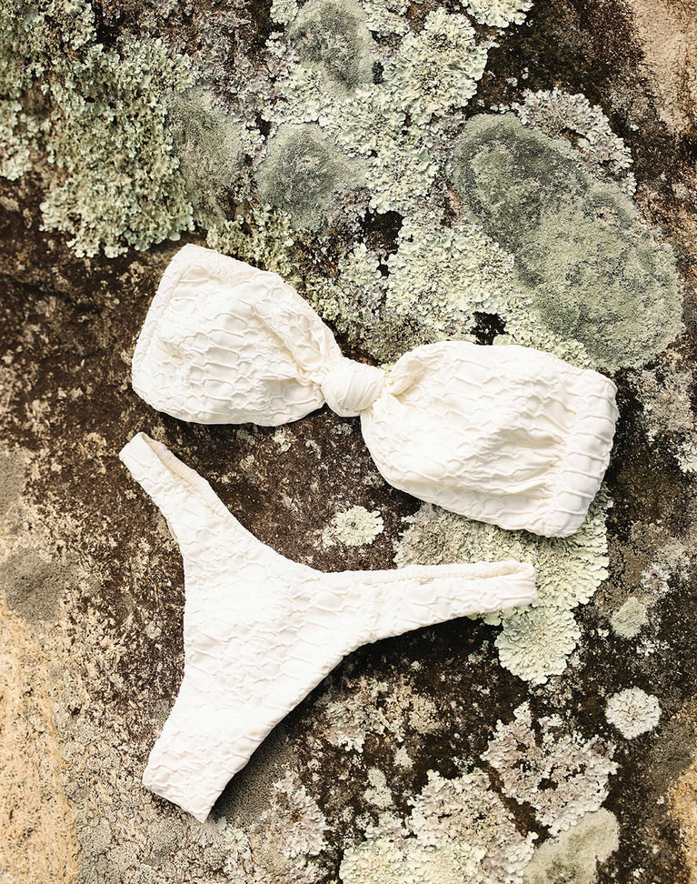 Cobra Savyon Jessie Bandeau Top - White S