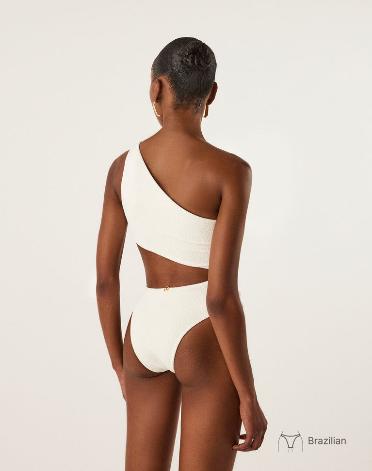 Firenze Jo Maryl One Piece - White Brazilian / XS