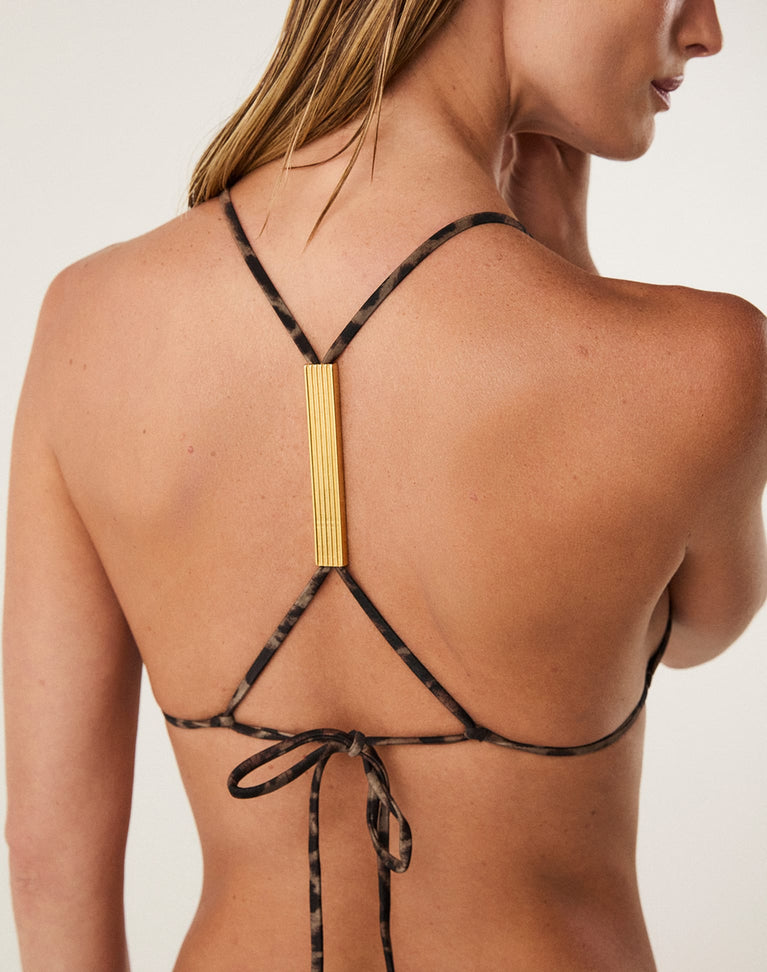 Tammy T Back Tri Top - Pantherine XS